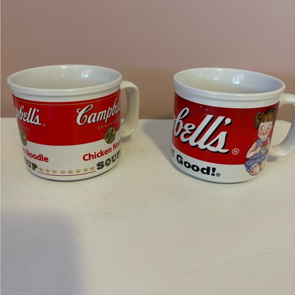 Campbell's Red and White Soup Mugs - Picture 2 of 4